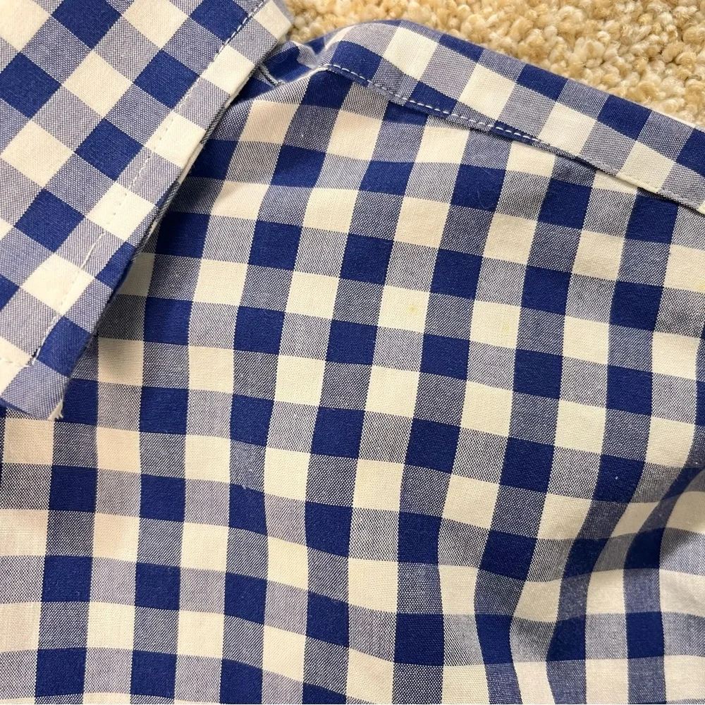 Imperfect Polo Ralph Lauren cotton long sleeve button down non iron shirt 2XB/2G